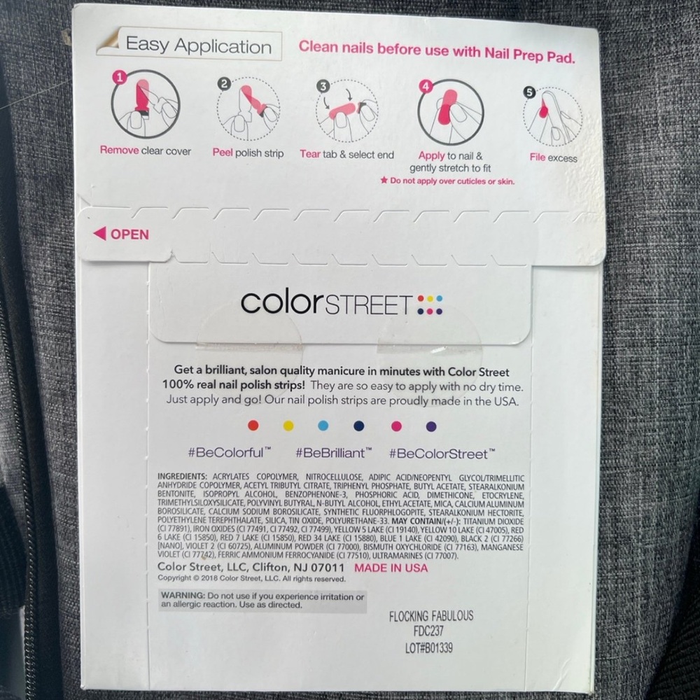 Color Street Nail Polish Strips - Flocking Fabulous